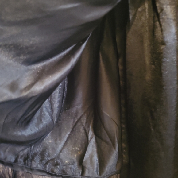 NWT! Joyfolie Mia Joy Marcella Faux Wrap Dress In Black S - Picture 9 of 15